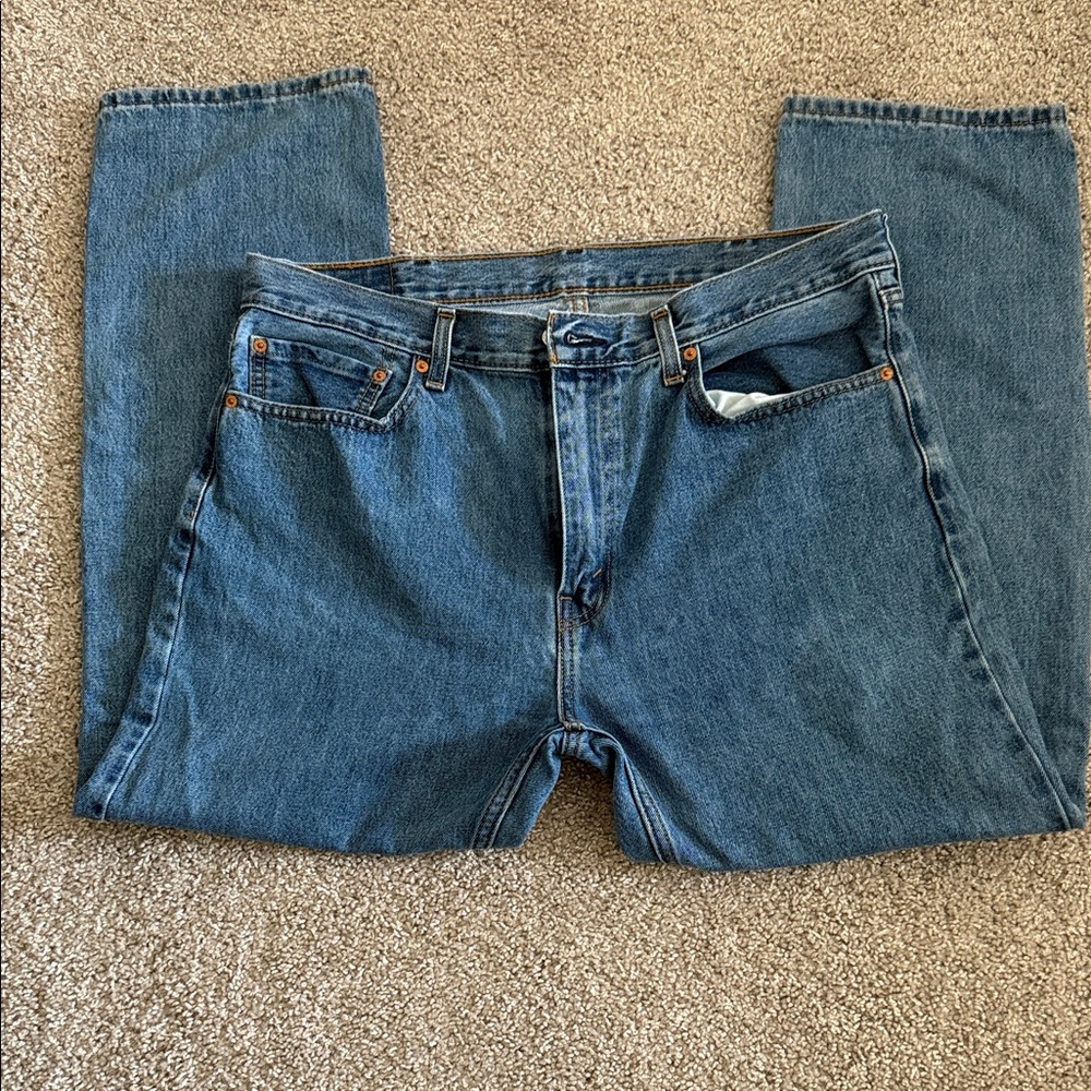 Levi's Relaxed Fit Blue Jeans